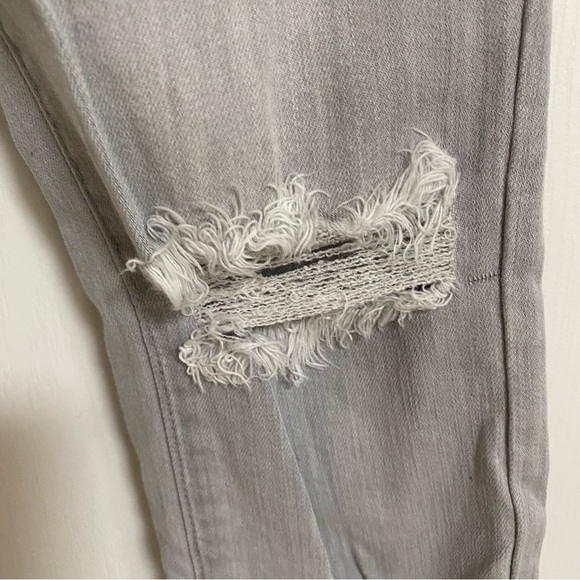 Lucky Brand Lolita Skinny Gray Distressed Jeans Size 2/26 - Picture 4 of 12